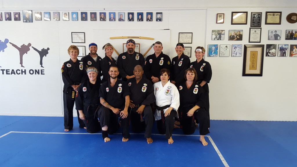 Once a black belt&nbsp;…